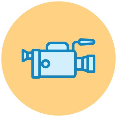video kamera vektör simgesi