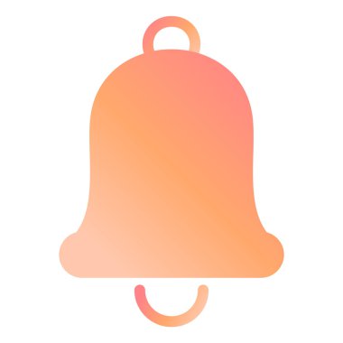 Zil. Web simgesi basit illüstrasyon 