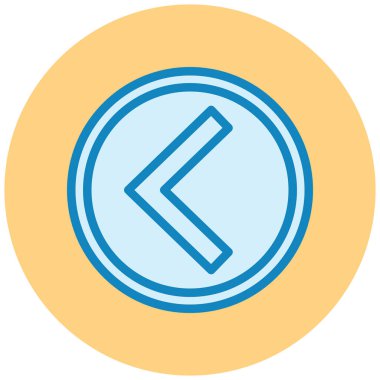 Projeniz için sol yön ok simgesi