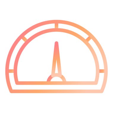 Hız göstergesi modern ikon vektör çizimi 