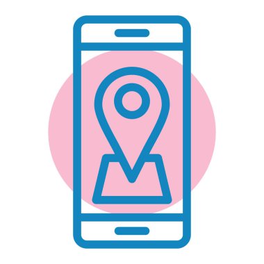 GPS navigasyon. Basit resimleme