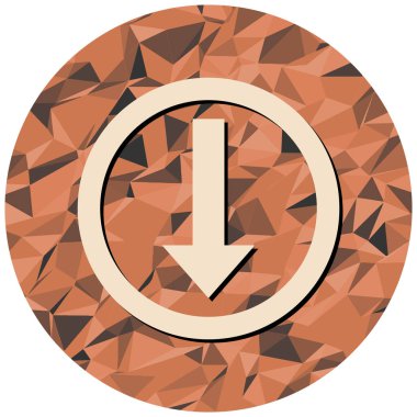 ok simgesi vektör illüstrasyonu