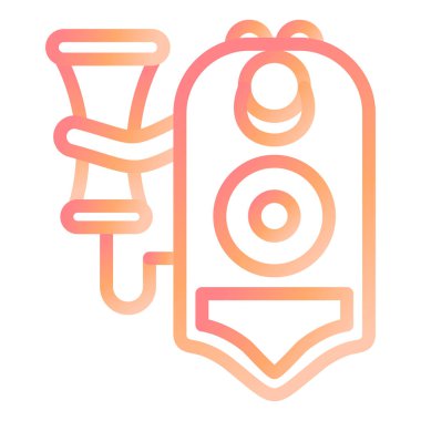 - Telefon. Web simgesi basit illüstrasyon 