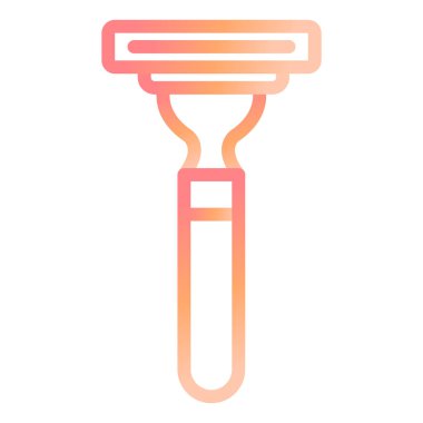 Jilet. Web simgesi basit illüstrasyon