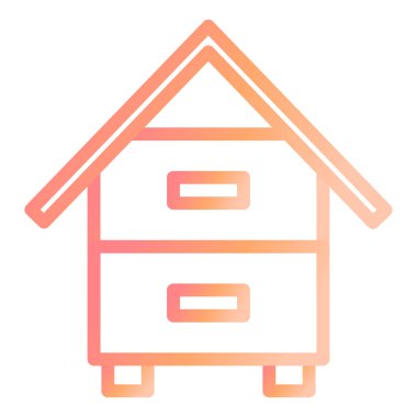 Arı Kutusu vektör simgesi simgesi