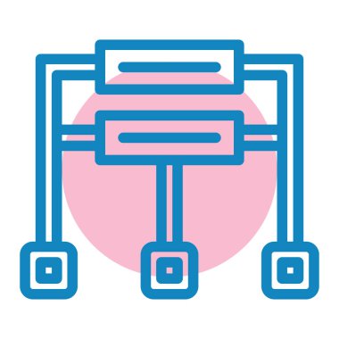 ağ paylaşım simgesi çizimi