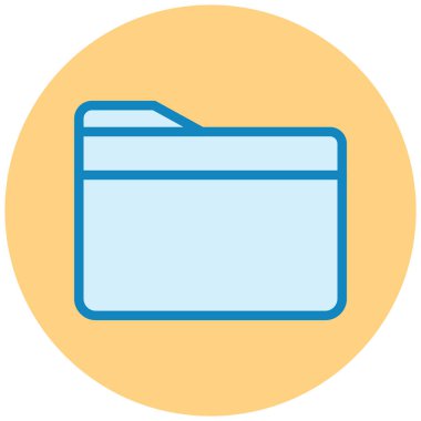 Dosya. Web simgesi basit illüstrasyon