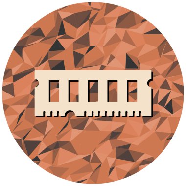 Düz dizayn ögesinin vektör illüstrasyonu