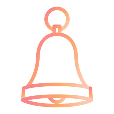 Çan simgesi vektör illüstrasyonu