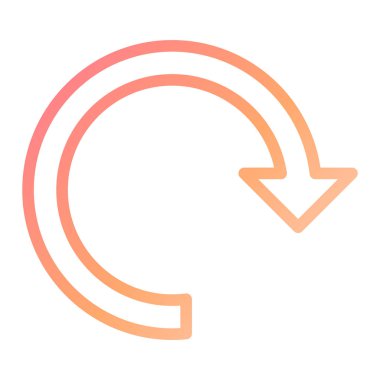 Modern simge vektör illüstrasyonunu tazele 