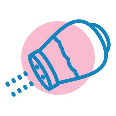 Gıda simgesinin vektör illüstrasyonu