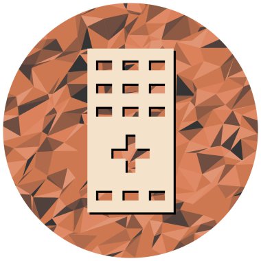 Basit vektör illüstrasyonu, web simgesi 