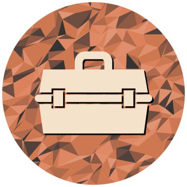 Askeri bıçak ikonu. vektör illüstrasyonu