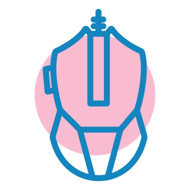 Elmas. Web simgesi basit illüstrasyon