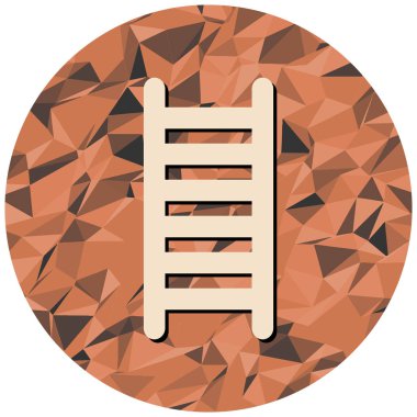 illustration of an icon of a wooden sign