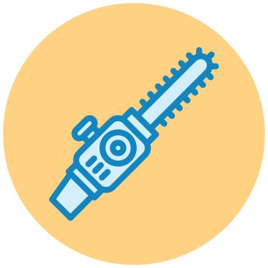 Gördüm. Web simgesi basit illüstrasyon