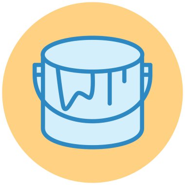 Kova. Web simgesi basit tasarım