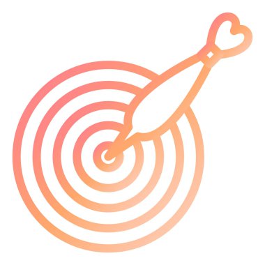 Hedef. Web simgesi basit tasarım