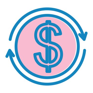 Dolar işareti vektör illüstrasyonuName