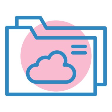 Bulut hesaplama. Web simgesi