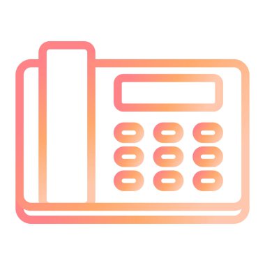 Sabit hat. Web simgesi basit illüstrasyon 