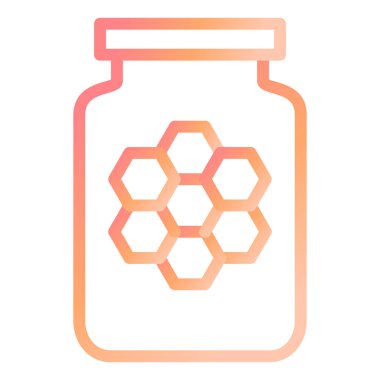 bal modern simge vektör illüstrasyonu 