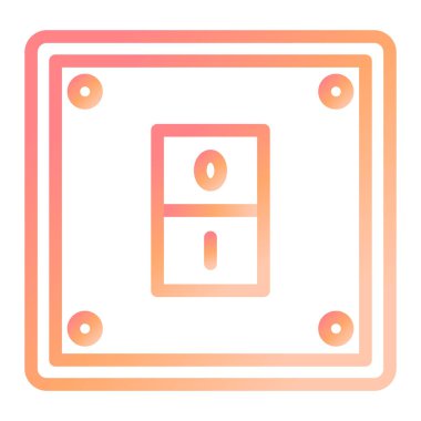 Modern Elektrik Anahtarı 'nın vektör çizimi 