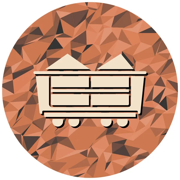 Tahta sandık ve sepet simgesi.