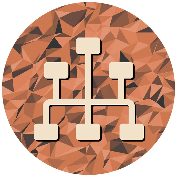 seo modern simgesinin vektör illüstrasyonu