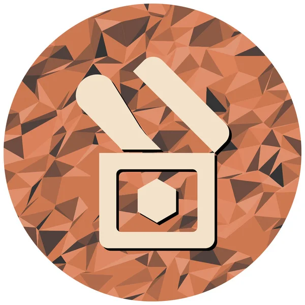 Modern b 'nin vektör illüstrasyonu eksik simgesi