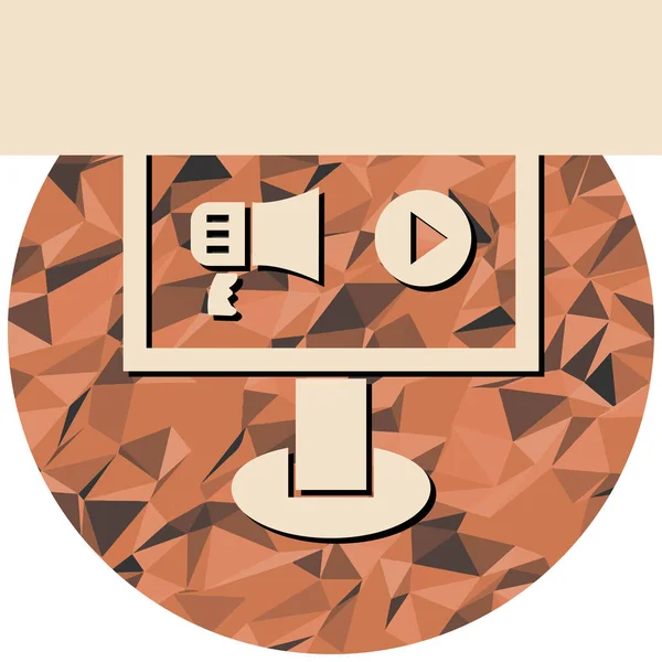 seo modern simgesinin vektör illüstrasyonu