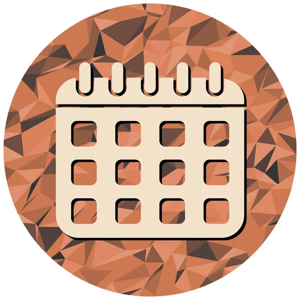 Takvim simgesi vektör illüstrasyonu