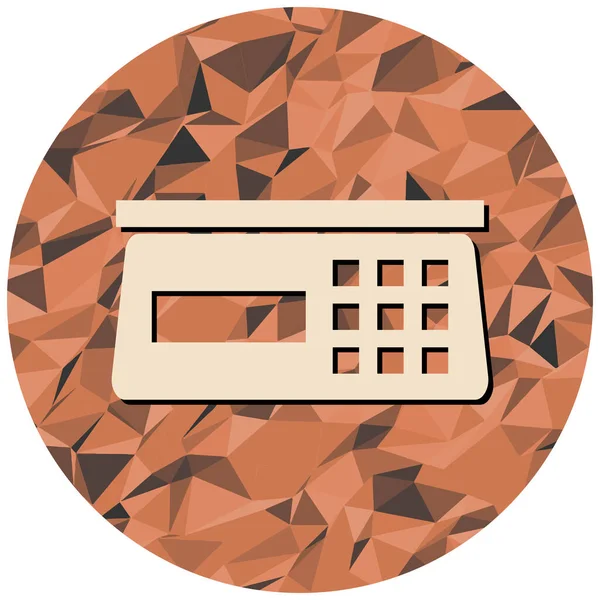 Basit vektör illüstrasyonu, web simgesi 