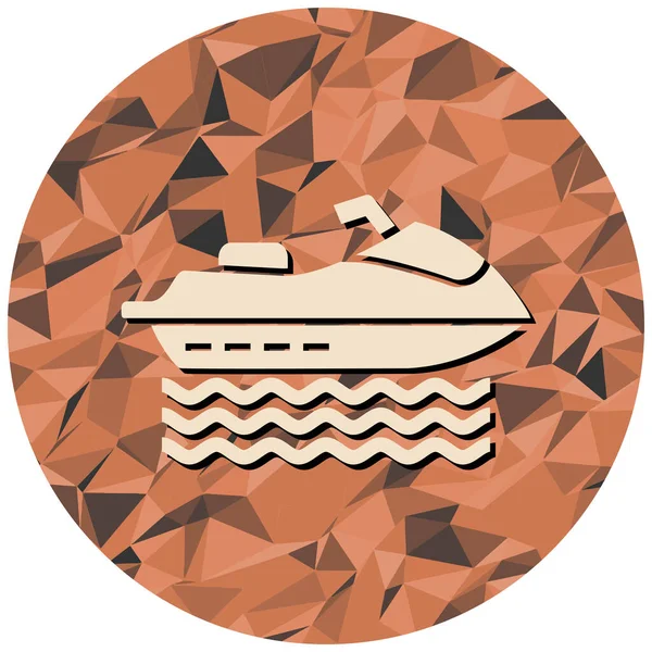 Векторная Иллюстрация Лодки — стоковый вектор