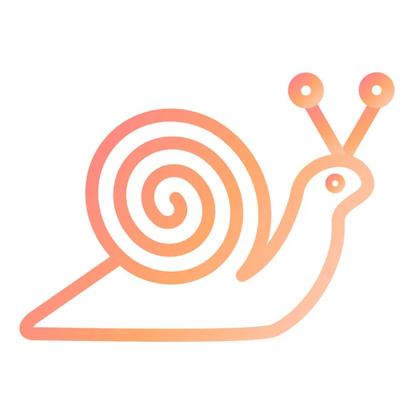 Snail Icon Vector Illustration — Stock Vector