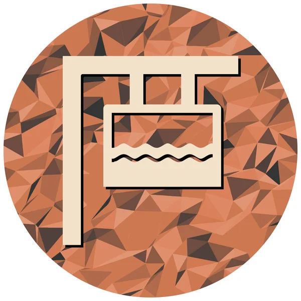 şirin çizgi film simgesinin vektör illüstrasyonu