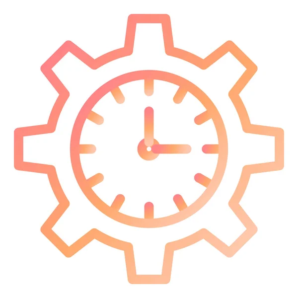 Time Management Vector Icon — Stock Vector