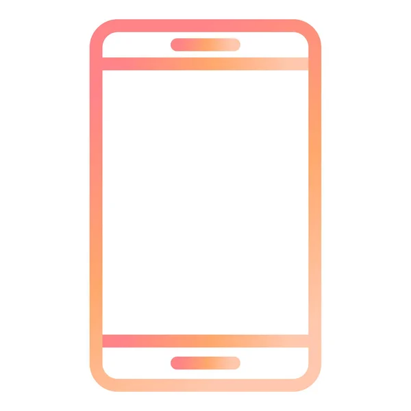 Smartphone Moderne Icon Vektor Illustration — Stockvektor