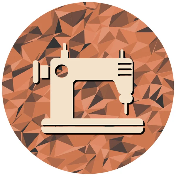 Значок Швейної Машини Векторна Ілюстрація — стоковий вектор