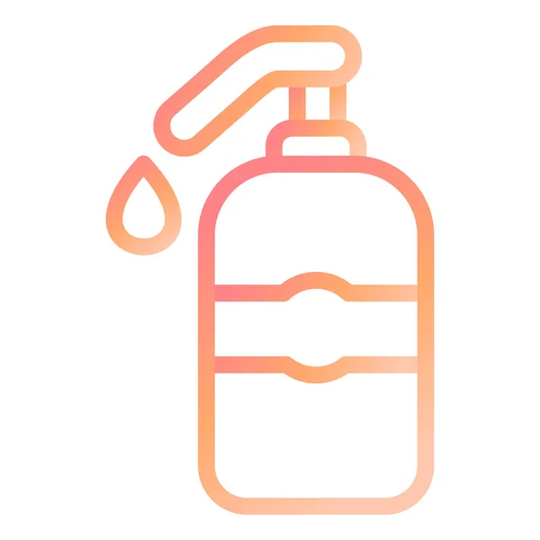 Liquid Soap Web Icon Simple Illustration — Vetor de Stock