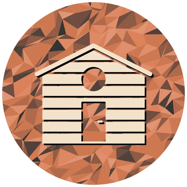 Bir evin vektör illüstrasyonu