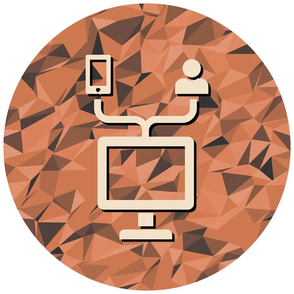 cep telefonu simgesi. vektör illüstrasyonu