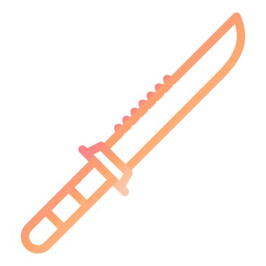 bıçak modern simge vektör illüstrasyonu 