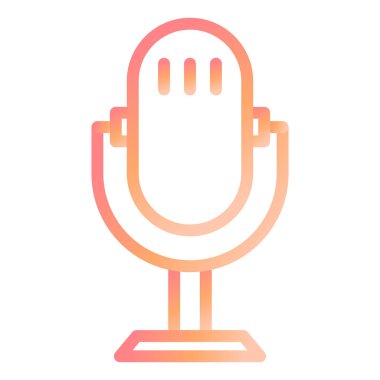 Sesli Mesaj modern ikon vektör illüstrasyonu 