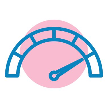 hız dometresi vektör illüstrasyonuName