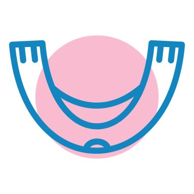 yiyecek ve içecek ikon vektör çizimi