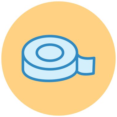 Teyp. Web simgesi basit illüstrasyon