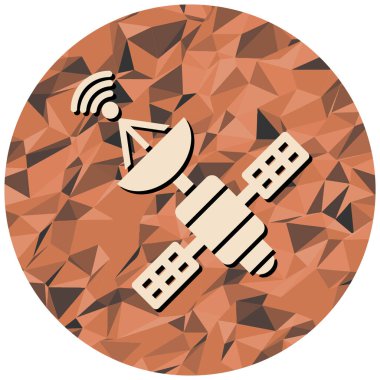 Uydu anteni. Web simgesi