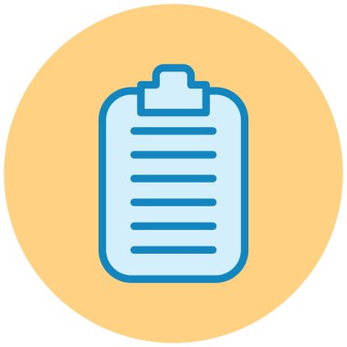 Pano simgesinin vektör illüstrasyonu