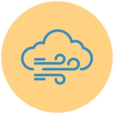 Bulut. Web simgesi basit tasarım